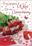 This anniversary card image paints a scene of heartfelt celebration, as if a romantic Alperton evening has been captured on a shimmering tabletop. A lush arrangement of red roses sweeps dramatically across the design, each bloom rich and velvety, glowing with a deep, passionate hue that suggests long-lasting affection. The petals are softly edged with highlights, as though kissed by early morning dew or the gentle light coming through a window from nearby Ealing Road. Intertwined among the roses is delicate greenery, adding subtle texture and a sense of freshness, much like foliage just trimmed and arranged by a local florist. Below the flowers, the surface glimmers with romantic detail: a heart-shaped locket rests partially open, hinting at hidden memories; a string of dainty pearls curves gracefully; and small jewel-like accents catch the light in tiny sparkles. A folded envelope sits close by, its edges crisp, suggesting a handwritten note ready to be opened on a special anniversary. The colour palette is drenched in passionate reds, softened by blush tones and warm reflections that evoke the glow of shared dinners and quiet walks through Alperton's residential streets. Scattered around are tiny sparkling hearts and the delicate image of a single butterfly, its wings caught mid-flutter, adding a touch of magic and tenderness. The whole composition feels like a moment of remembrance and renewed promises, the way couples might mark another year together with roses, keepsakes, and a lovingly chosen card that reflects their journey in Alperton.